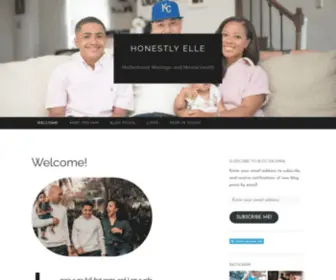 Honestlyelle.com(Honestly Elle) Screenshot