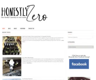 Honestlyzero.com(Honestlyzero) Screenshot