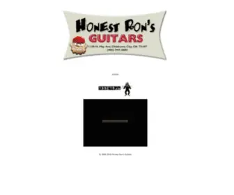 Honestronsguitars.com(Honest Rons Guitars) Screenshot