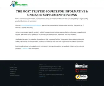 Honestsupplementreviews.com(Honestsupplementreviews) Screenshot