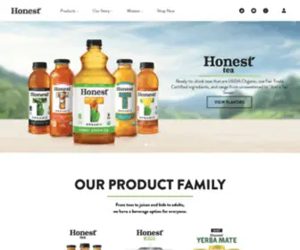 Honesttea.com(HONEST TEA) Screenshot