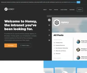 Honey.is(Company intranet) Screenshot