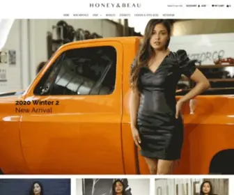 Honeyandbeau.com(Honey & Beau) Screenshot