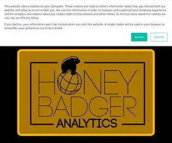 Honeybadgeranalytics.com(Honey Badger Analytics) Screenshot