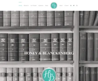 Honeyb.co.zw(Honey & Blanckenberg) Screenshot