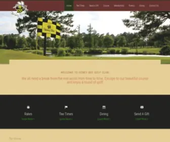 Honeybeegolf.com(Honey Bee Golf Club) Screenshot