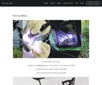 Honeybikes.com(Honey Bikes) Screenshot