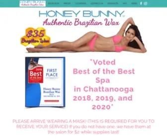 Honeybunnywax.com(Hair Removal) Screenshot