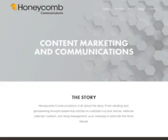 Honeycombcomm.com(Honeycomb Communications) Screenshot