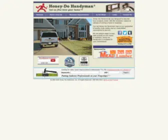 Honeydohandyman.com(Honey-do handyman) Screenshot