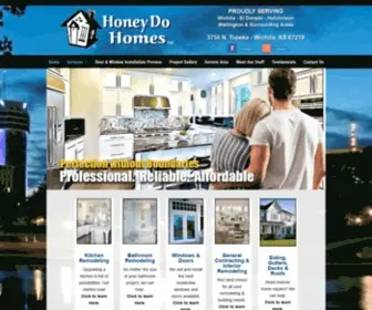 Honeydohomes.com(Honey Do Homes) Screenshot