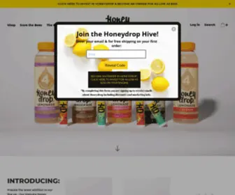 Honeydrop.com(Honeydrop Beverages) Screenshot