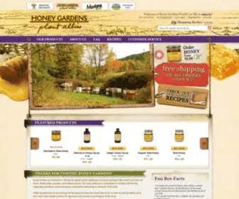 Honeygardens.com(Honey Gardens) Screenshot