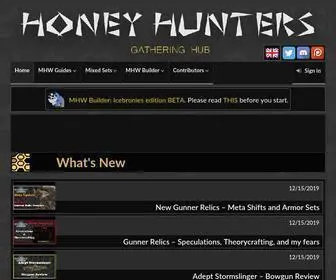 Honeyhunterworld.com(Honey Impact) Screenshot