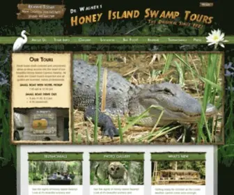 Honeyislandswamp.com(Honey Island Swamp Tours) Screenshot