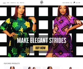 Honeyloomfabrics.com(Online Store) Screenshot