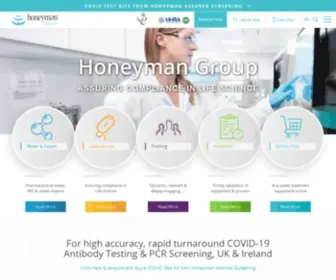 Honeymangroup.com(Compliance in Life Science) Screenshot