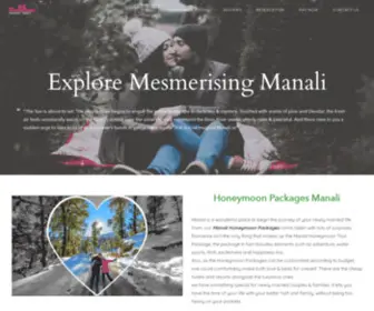Honeymoonpackagesmanali.org(Manali Honeymoon Packages) Screenshot