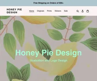 Honeypiedesign.com(Honey Pie Design) Screenshot