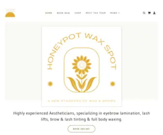 Honeypotwaxspot.com(Honeypot Wax Spot) Screenshot