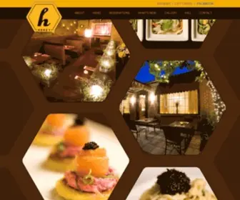 Honeyrestaurant.com(Honey Restaurant) Screenshot