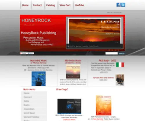 Honeyrock.net(Percussion Books) Screenshot