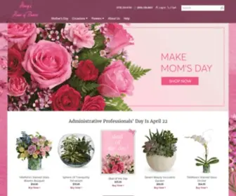 Honeyshouseofflowers.com(Bartlesville Florist) Screenshot