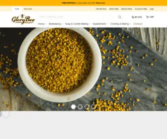 Honeystix.com(Organic Raw Honey and Beekeeping Supplies) Screenshot