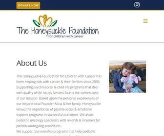 Honeysucklefoundation.org(About Us) Screenshot