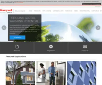 Honeywell-Blowingagents.com(Honeywell Blowingagents) Screenshot