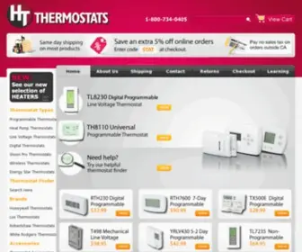 Honeywell-Thermostat.com(Honeywell Thermostats) Screenshot