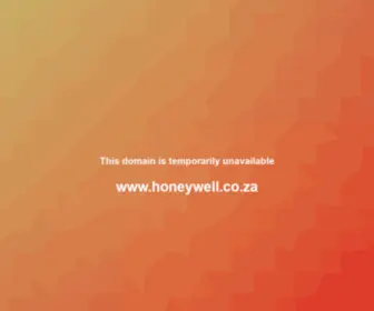 Honeywell.co.za(The future) Screenshot