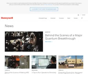 Honeywellnow.com(Discover stories about the innovations and technology Honeywell) Screenshot