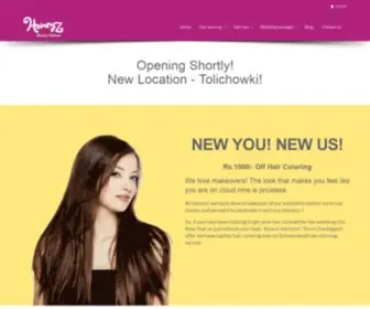 Honeyzbeautyparlour.com(Honeyz Beauty Parlour) Screenshot