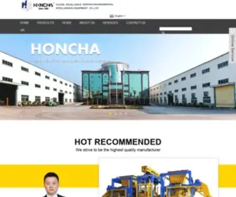 Hongchangmachine.com(Block Machine) Screenshot