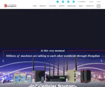 Hongdian.com(Hongdian Corporation) Screenshot