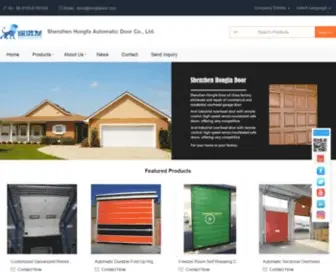 Hongfadoor.com(China high speed door) Screenshot