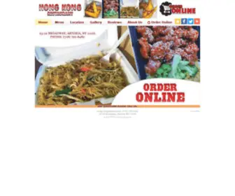 Hongkongastoria.com(Hong Kong Restaurant) Screenshot