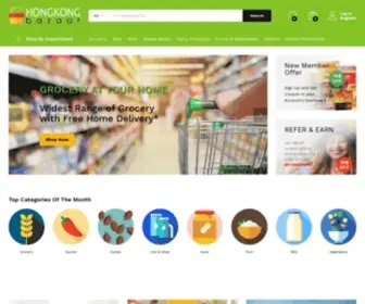 Hongkongbazaar.com(Best Grocery Store) Screenshot