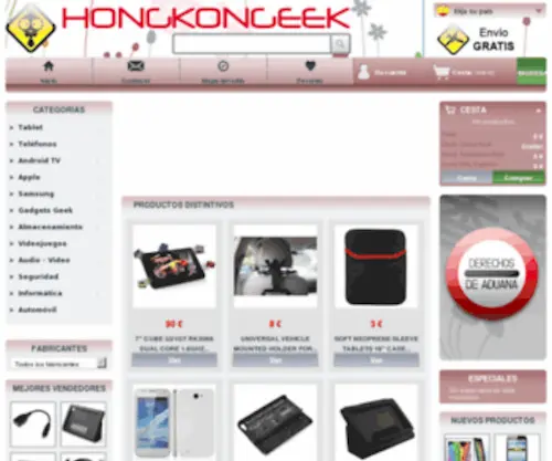Hongkongeek.es(Tablet Teléfonos Android Windows) Screenshot