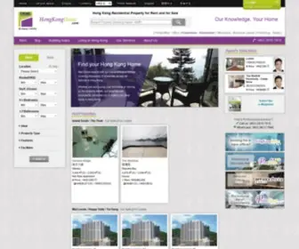 Hongkonghome.com(Prime Property Consultants Ltd) Screenshot