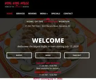 Hongkonghouserestaurant.com(Hong Kong House Restaurant) Screenshot