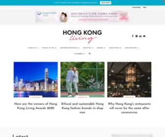 Hongkongliving.com(Hong Kong Living) Screenshot