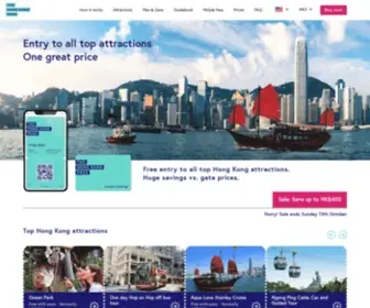 Hongkongpass.com.hk(Discover Hong Kong with the Hong Kong Pass) Screenshot