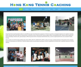 Hongkongtenniscoaching.com(Hong Kong Tennis Coaching) Screenshot