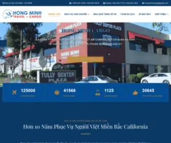 Hongminhcargo.com(Hong Minh Cargo) Screenshot