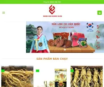 Hongsamcukho.com(Nhân Sâm Hàn Quốc) Screenshot