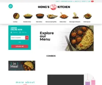 Hongskitchen.in(Hong's Kitchen) Screenshot