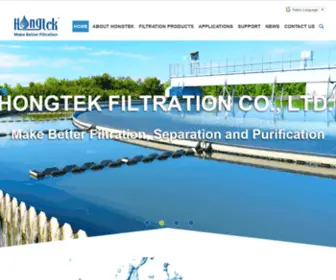 Hongtekfiltration.com(Hongtek Filtration) Screenshot