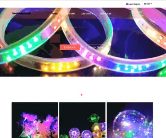 Hongyishenzhenshop.com(Professional LED supplier) Screenshot
